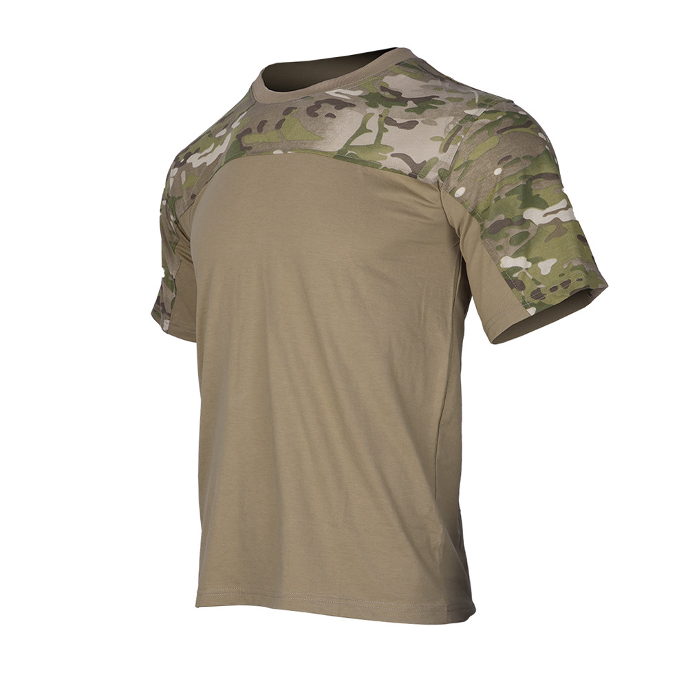 Outdoor Hunting Fabric - تي شيرت تمويه للرجال قابل للتنفس