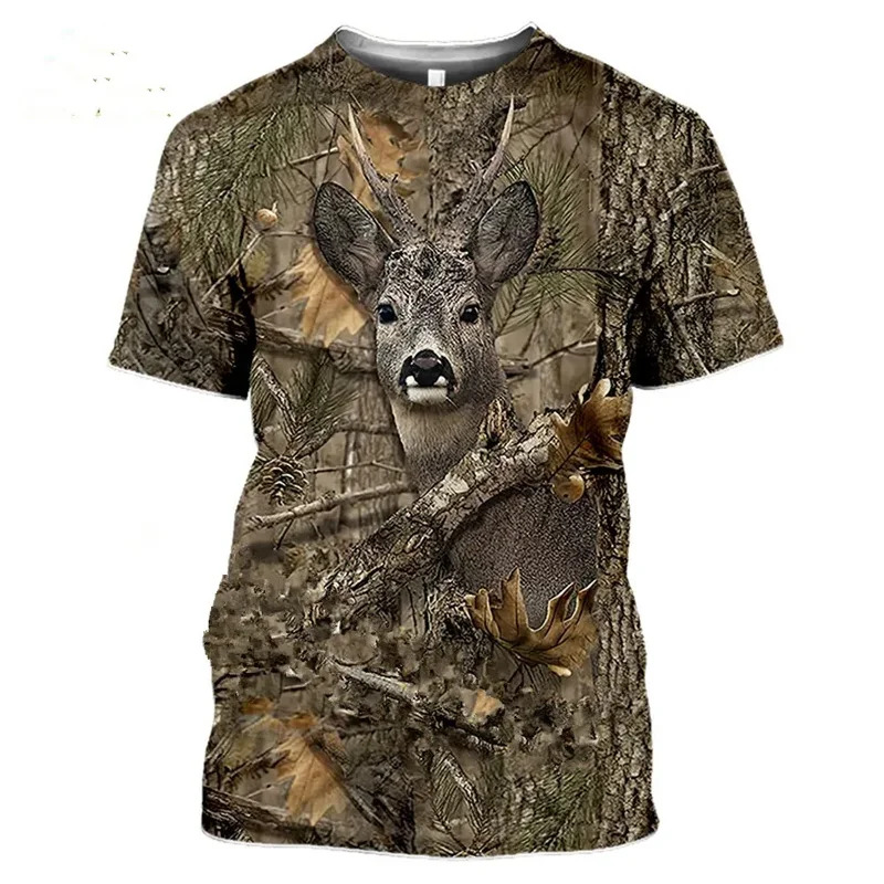Wildman Hunting & Outdoor Vanderbijlpark - تي شيرت صيفي كاجوال للرجال والنساء