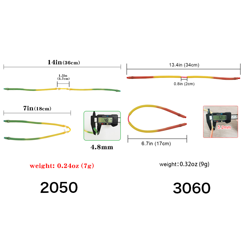 10 قطعة 2050 3060 الأسماك اطلا - مراجعة Outdoor Hunting Launcher وسعره