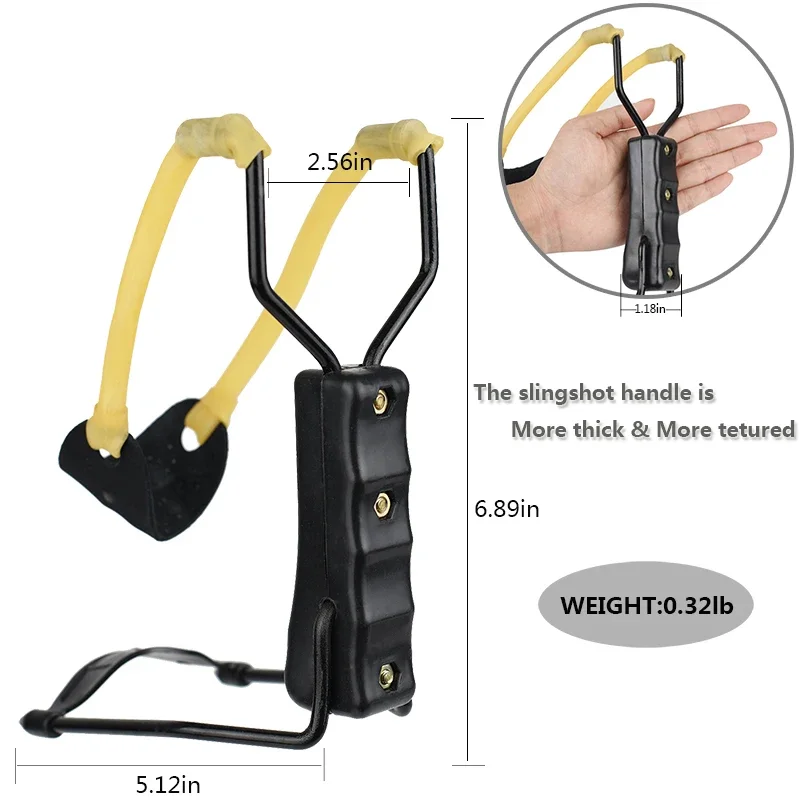 المعصم دعم مقلاع للطي مساعدة م - مراجعة Outdoor Hunting Launcher وسعره