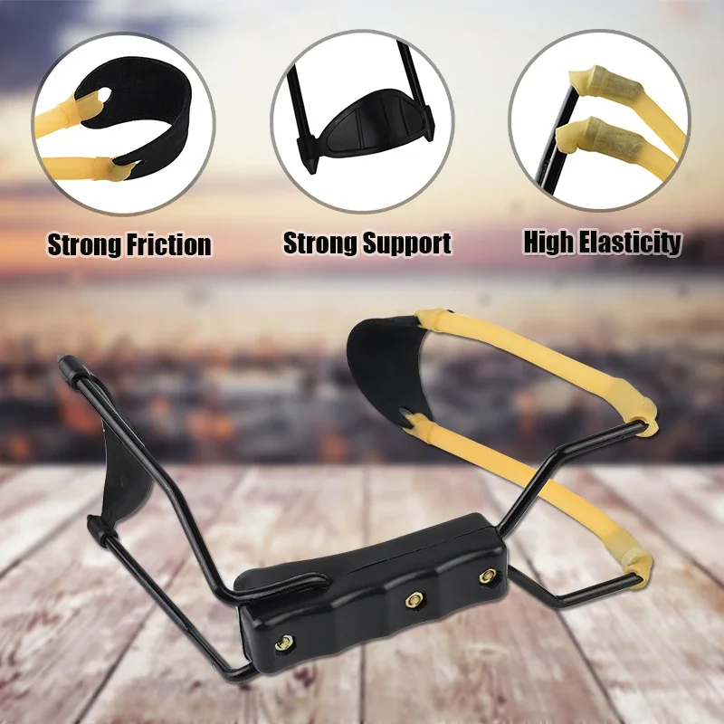 المعصم دعم مقلاع للطي مساعدة م - مراجعة Outdoor Hunting Launcher وسعره