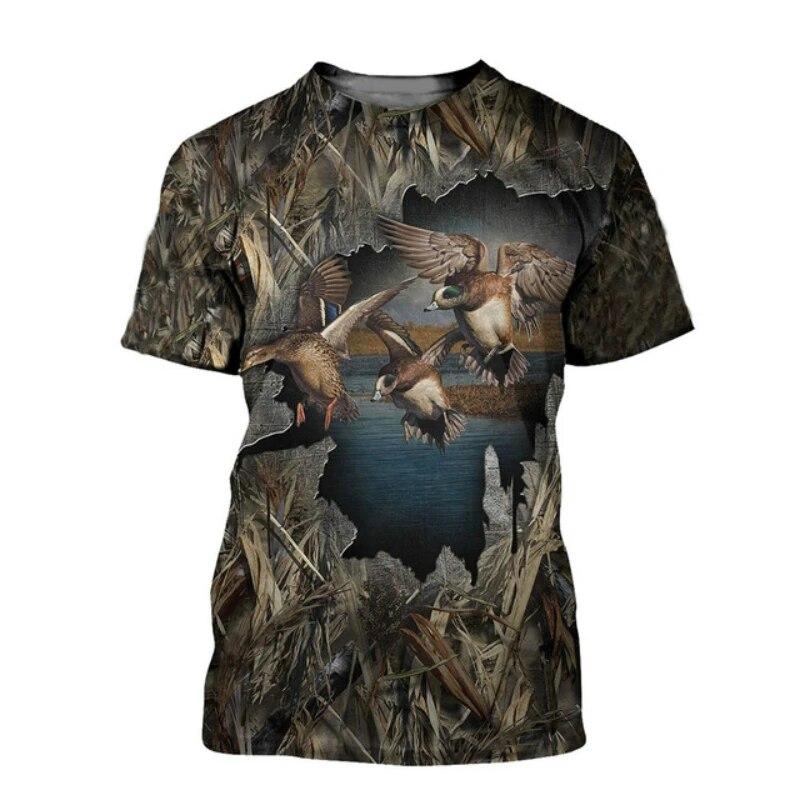 قميص رجالي بطباعة ثلاثية الأبع - مراجعة Outdoor Hunting Graphic Tees وسعره