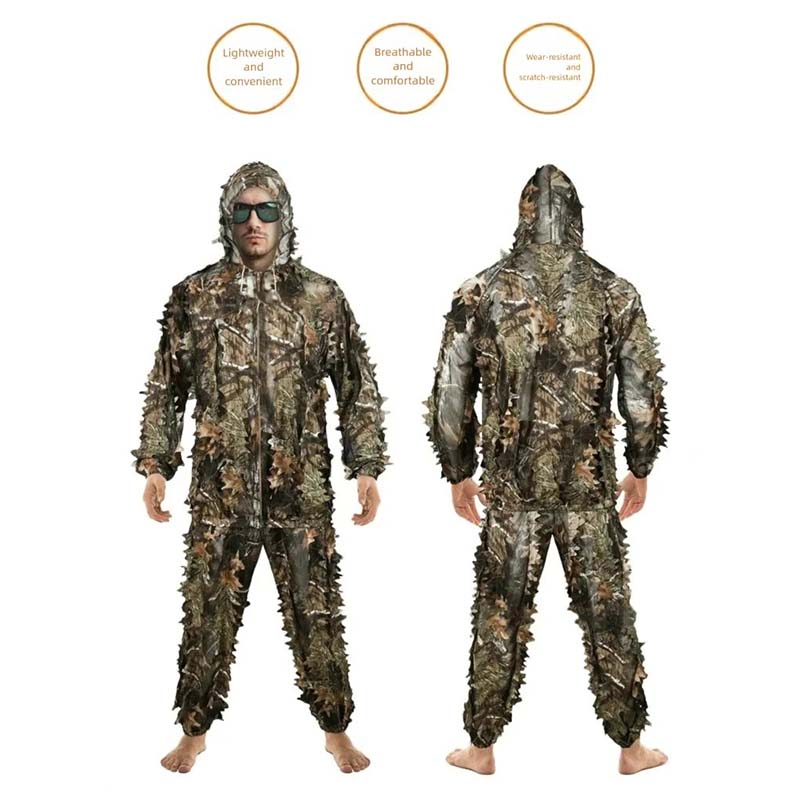 بدلة صيد صيفية بنمط التمويه ال - مراجعة Hunting Outdoor Game وسعره