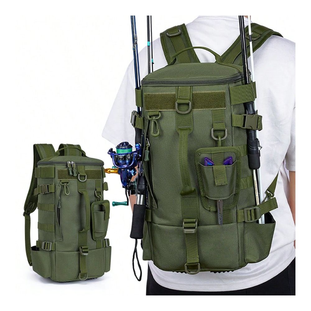 حقيبة ظهر للرجال لحمل معدات ال - مراجعة Outdoor Hunting Gear Storage وسعره