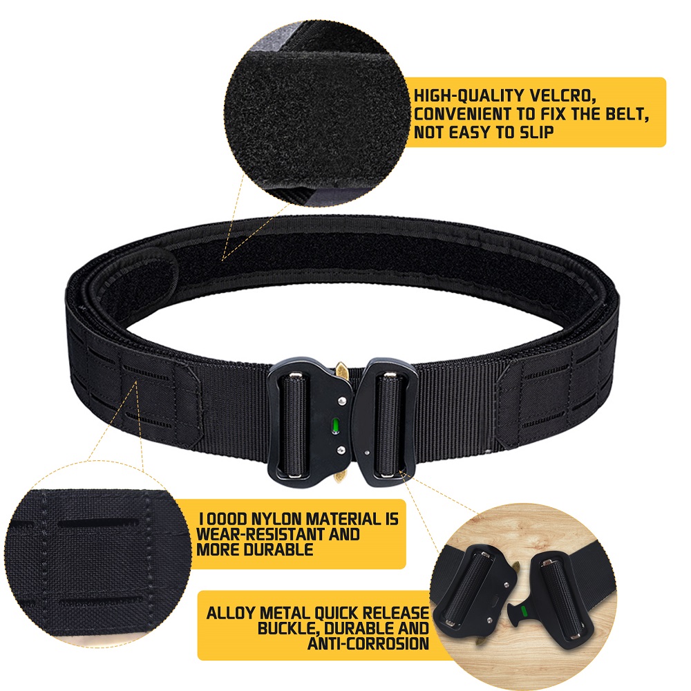 UNIONTAC حزام المعركة التكتيكي - مراجعة Tactical Belt Rigger وسعره